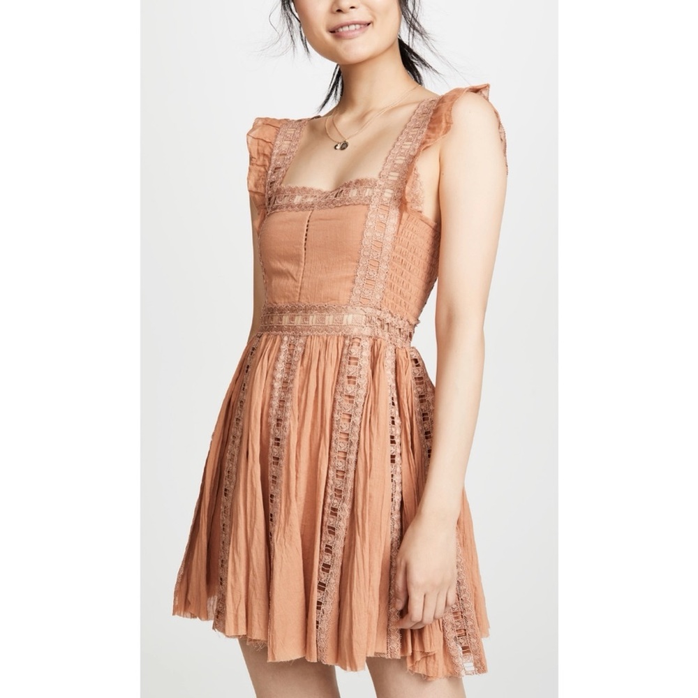Free People FP One Verona Dress Boho Lace Dainty